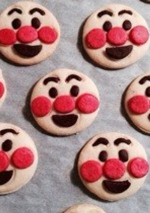 時短簡単。アンパンマンクッキー-レシピのメイン写真