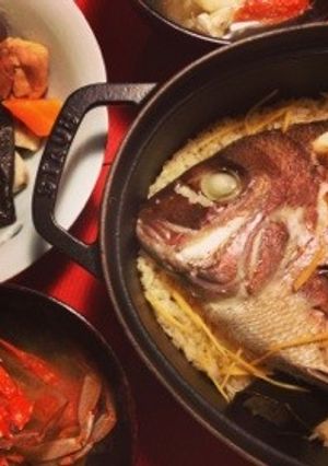 30分でできる！簡単本格！お鍋で鯛めし-レシピのメイン写真