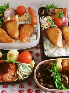 ブリの蜂蜜照り焼きのっけ弁当♬-レシピのメイン写真