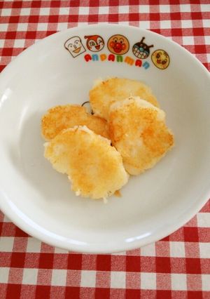 手づかみ離乳食！　ポテトチーズおやき-レシピのメイン写真
