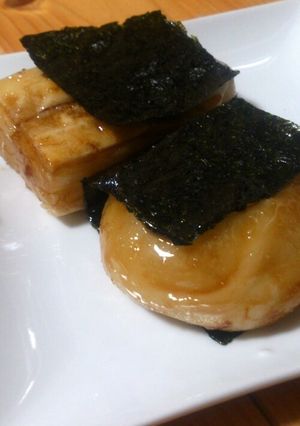 簡単！甘醤油だれ餅♪-レシピのメイン写真