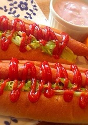 我が家のホットドッグ-レシピのメイン写真