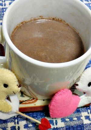 お♡と♡な♡のHOTチョコ♪-レシピのメイン写真