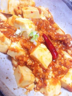 簡単♬味噌+豆板醤で本格麻婆豆腐-レシピのメイン写真