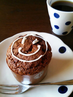FPで♪コーヒーピーナツチョコマフィン-レシピのメイン写真