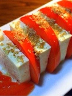 豆腐とトマトのマリアージュサラダ-レシピのメイン写真