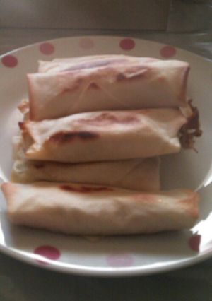簡単焼き春巻き-レシピのメイン写真