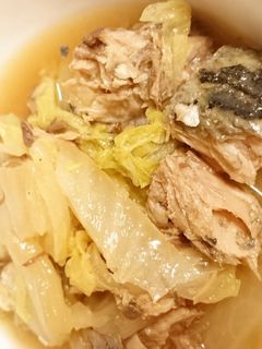 白菜とさば缶で簡単煮♪-レシピのメイン写真