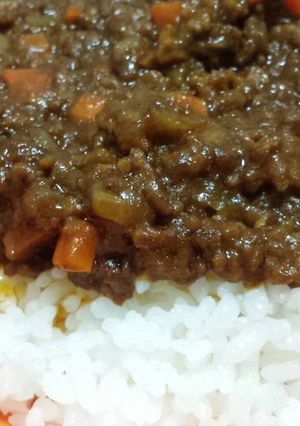 野菜ジュースで簡単ドライカレー-レシピのメイン写真