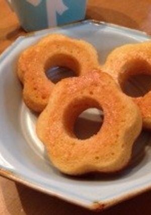 HMでしっとり焼きドーナツ❤︎-レシピのメイン写真