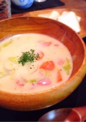 あったまる〜白菜シチュー♡-レシピのメイン写真