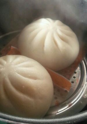 蒸し器なしで＊ふっくら中華まんの蒸し方-レシピのメイン写真
