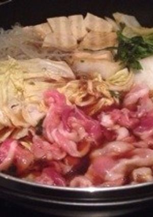 ☆簡単豚すき焼き☆〜（ゝ。∂）☆-レシピのメイン写真