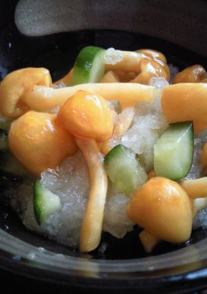 なめこ大根おろし(^皿^)酒のあてにも-レシピのメイン写真