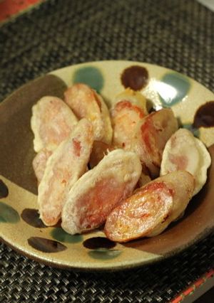 おせちの残りの金時にんじんde天ぷら-レシピのメイン写真