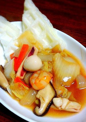 あつあつトロトロ海鮮中華うま煮-レシピのメイン写真