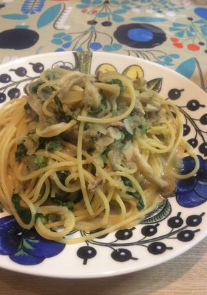 大根おろしと3種のキノコの和風パスタ-レシピのメイン写真