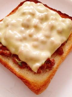 納豆トースト♪-レシピのメイン写真