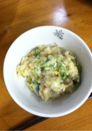 残りご飯で鶏ゴボウ雑炊-レシピのメイン写真