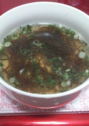 もずくスープ-レシピのメイン写真