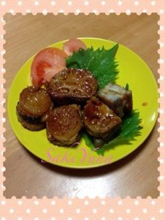 大根と蓮根のはさみ焼き-レシピのメイン写真