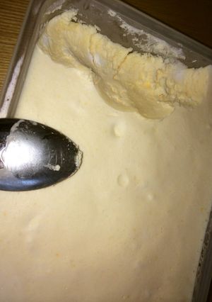 手作りアイス（簡単、途中で混ぜ無し）-レシピのメイン写真