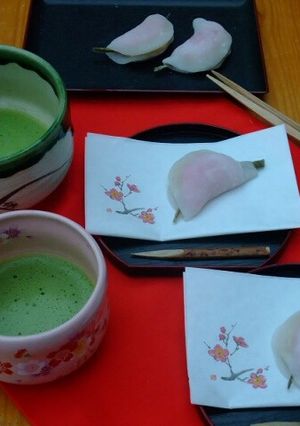 子供と楽しく ✿ 花びら餅 ✿ 覚書-レシピのメイン写真