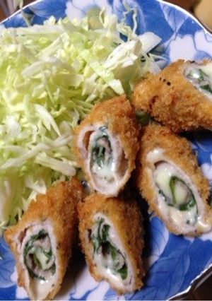 大葉チーズ巻き豚カツ-レシピのメイン写真
