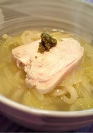 絶品チキンのさっぱりうどん♫-レシピのメイン写真