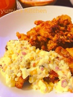 少ない油で簡単チキン南蛮♪豆乳入タルタル-レシピのメイン写真