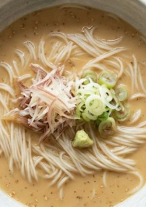 絶品！濃厚ゴマだれそうめん-レシピのメイン写真