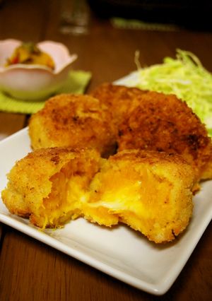 とろーりチーズのかぼちゃコロッケ-レシピのメイン写真