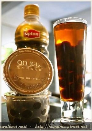 黑Q紅茶飲.柯媽媽の植物燕窩-レシピのメイン写真