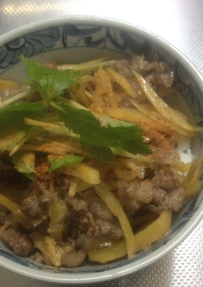 簡単！牛肉と生姜のしぐれ煮-レシピのメイン写真