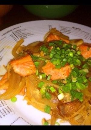 鮭のバタポン炒め-レシピのメイン写真