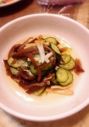 コリッきくらげ酢の物-レシピのメイン写真