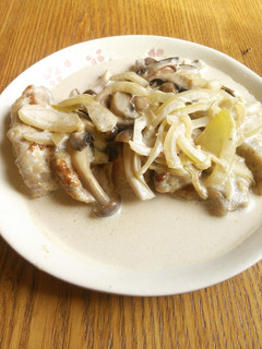 きのこたっぷり豚肉のクリーム煮-レシピのメイン写真