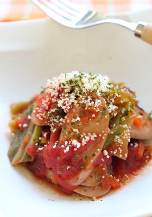 春キャベツのトマト煮-レシピのメイン写真