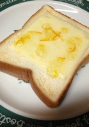 オレンジチーズのトースト-レシピのメイン写真