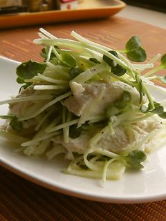簡単!塩ヨーグルト蒸し鶏細切じゃがサラダ-レシピのメイン写真