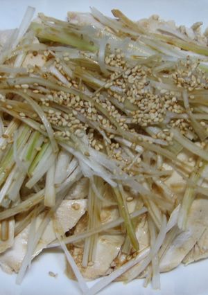 レンジでチン！簡単・蒸し鶏-レシピのメイン写真