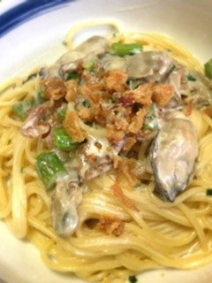 簡単✰牡蠣のクリームパスタ-レシピのメイン写真