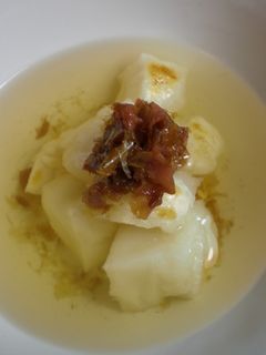 梅おかか雑煮-レシピのメイン写真