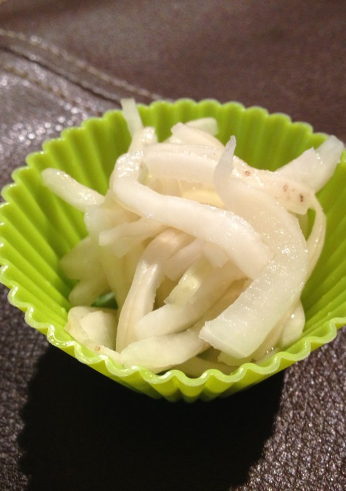 大根の皮の酢の物(箸休めに)-レシピのメイン写真