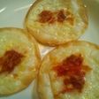 餃子の皮おつまみ!パリパリキムチーズピザ