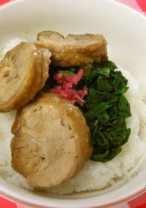 めっけもん♪鶏チャーシュー丼-レシピのメイン写真