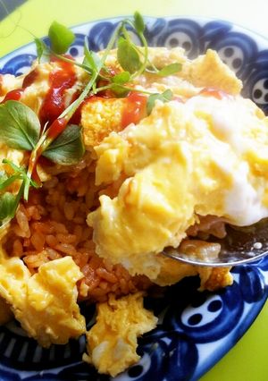 ふわっと甘ーい オムライス-レシピのメイン写真