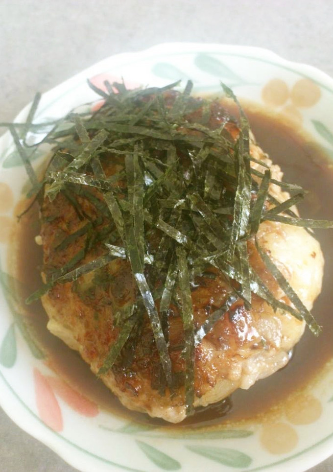 もちもちバーグ-レシピのメイン写真