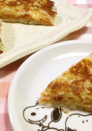 もちもち！ピザ味ポテトガレット♪-レシピのメイン写真