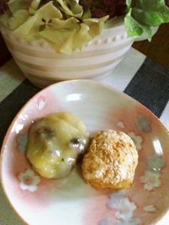 簡単お餅が余ったら!いも餅&甘納豆入り-レシピのメイン写真